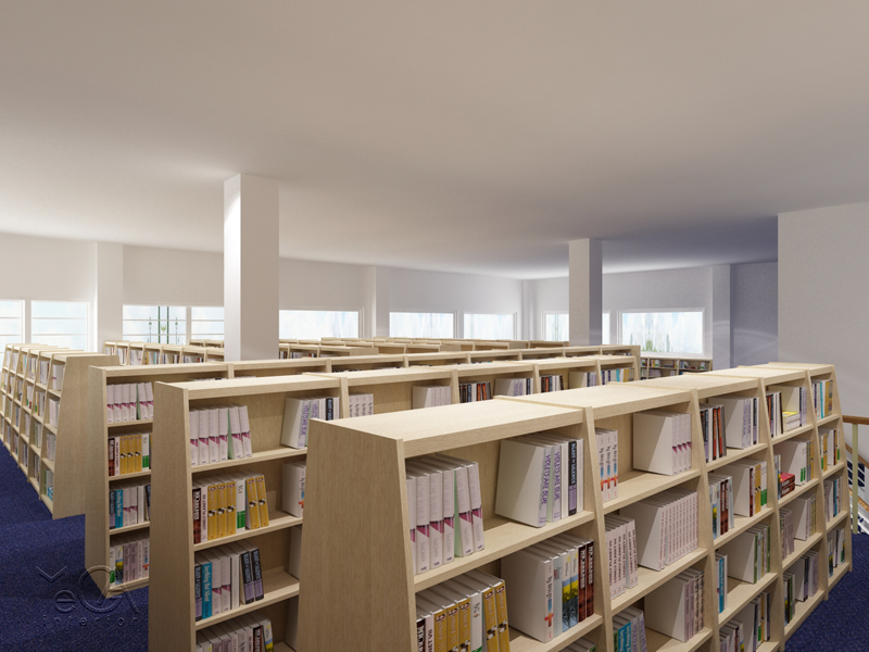 Interior Design Library and Classroom