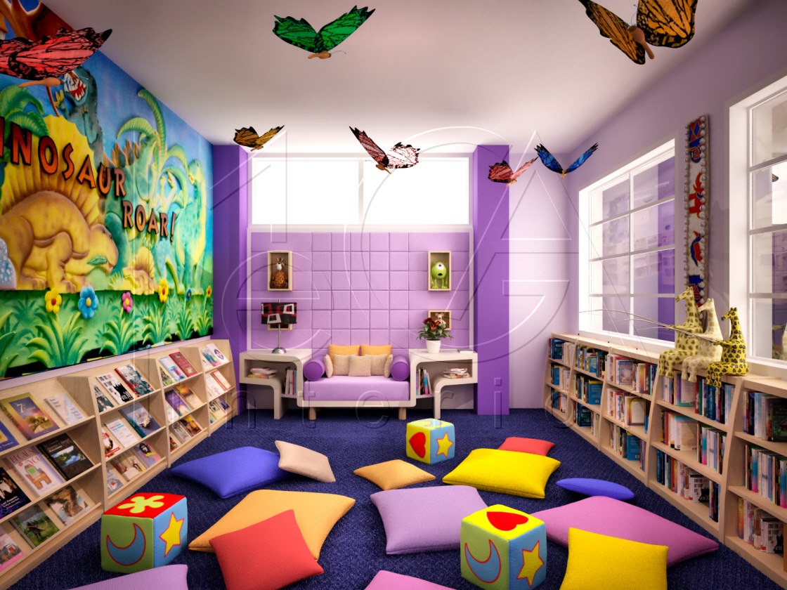 Primary Library II – 2  MI Design & Interior